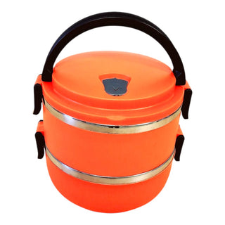 Steel Lunch Box and pp Plastic _ حافظه للطعام