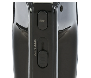 Mainstays 5-Speed Corded Hand Mixer Black with 2 Beaters, New