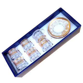 luxury Arabic cup set _ طقم كاسات شاي فاخر