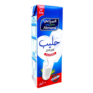 Almarai Treats Milk Long Life Full Fat🥛200ml  المراعي حليب  طويل الأجل كامل الدسم