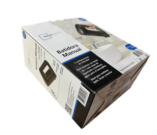 Mainstays 5-Speed Corded Hand Mixer Black with 2 Beaters, New