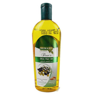 HEMANI Olive Hair Oil - 200 mi - هيماني زيت الشعر با الزيتون