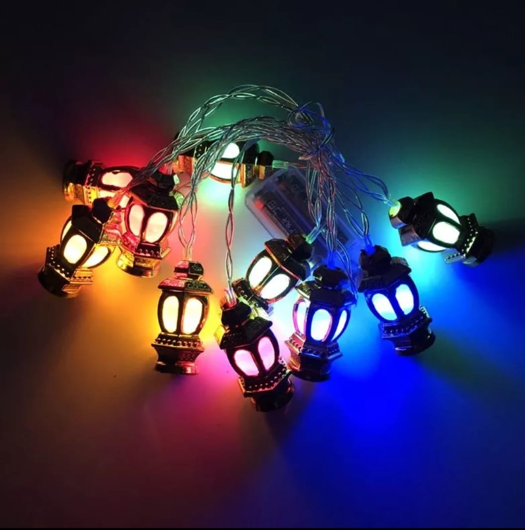 LED Light Lantern Ramadan Decoration- زينة رمضان ضوئية