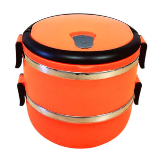 Steel Lunch Box and pp Plastic _ حافظه للطعام