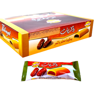 Thikrayat Premium Date Filled Bar. ذكريات بسكويت محشو با التمر