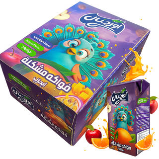 Original Mixed Fruit Juice 125ml×18 أورجنال فواكه مشكلة