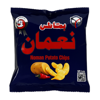 Noman Potato chips( ketchup Flavor ) بطاطس نعمان بنكه الكتشب