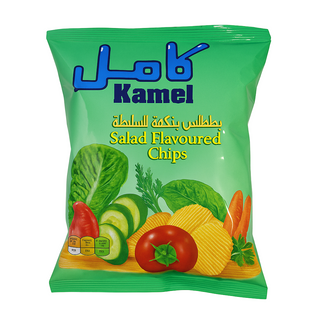 Kamel Salad Flavoured Chips كامل بطاطس بنكه السلطه