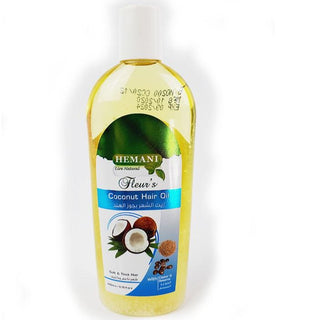 HEMANI Coconut Hair Oil - 200 mi - هيماني زيت الشعر با جوز الهند
