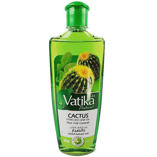 Vatika  Cactus Hair Oil - 200 mi - فاتيكا زيت الشعر با الصبار ضد تساقط الشعر