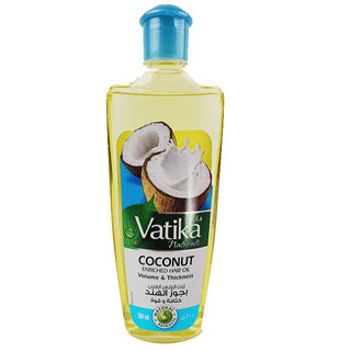 Vatika Coconut Hair Oil  - 200 mi - فاتيكا زيت الشعر  با جوز الهند كثافه وقوه للشعر